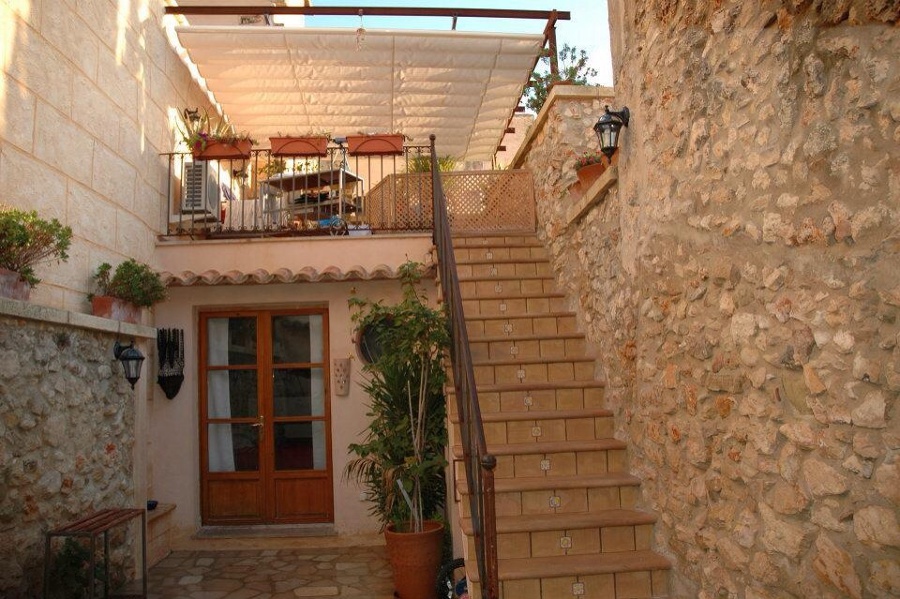 Patio de casa mallorquina