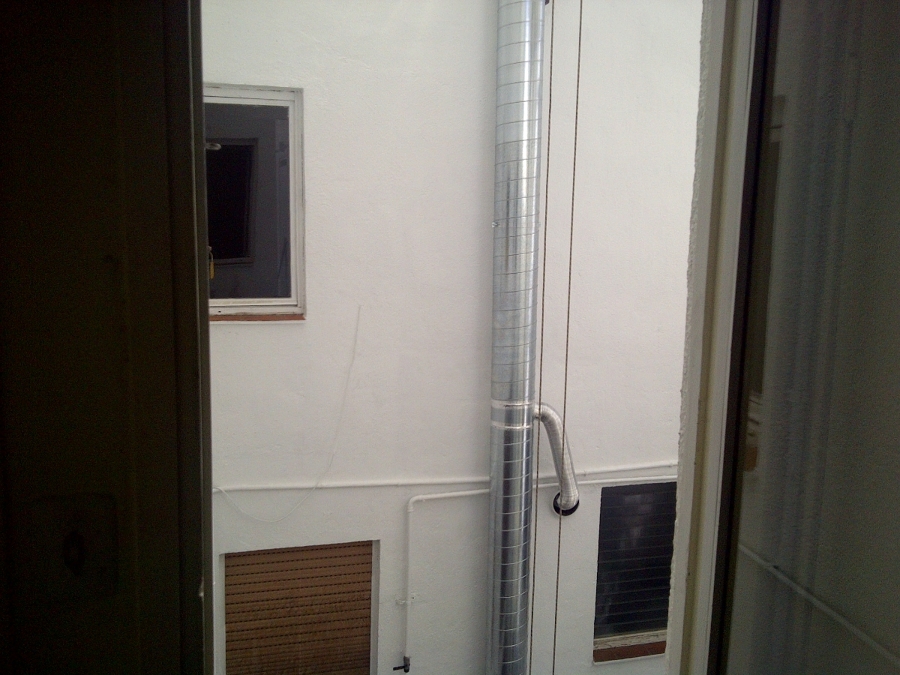 Patio de interior de luces