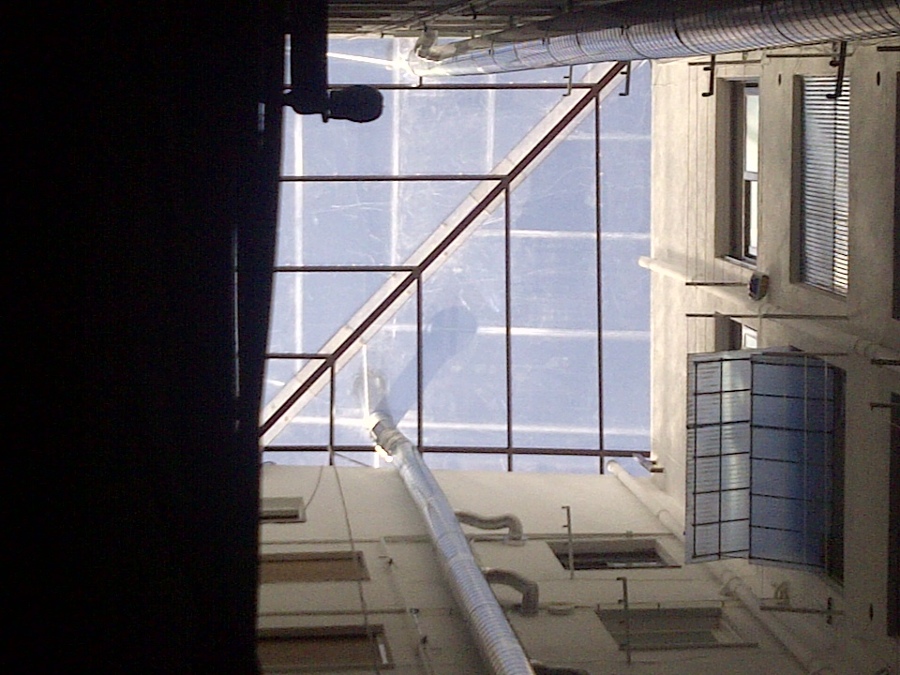 Patio de interior de luces