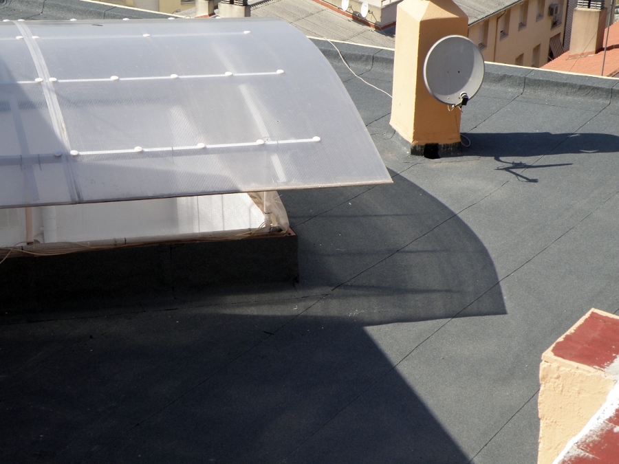 Patio de interior de luces