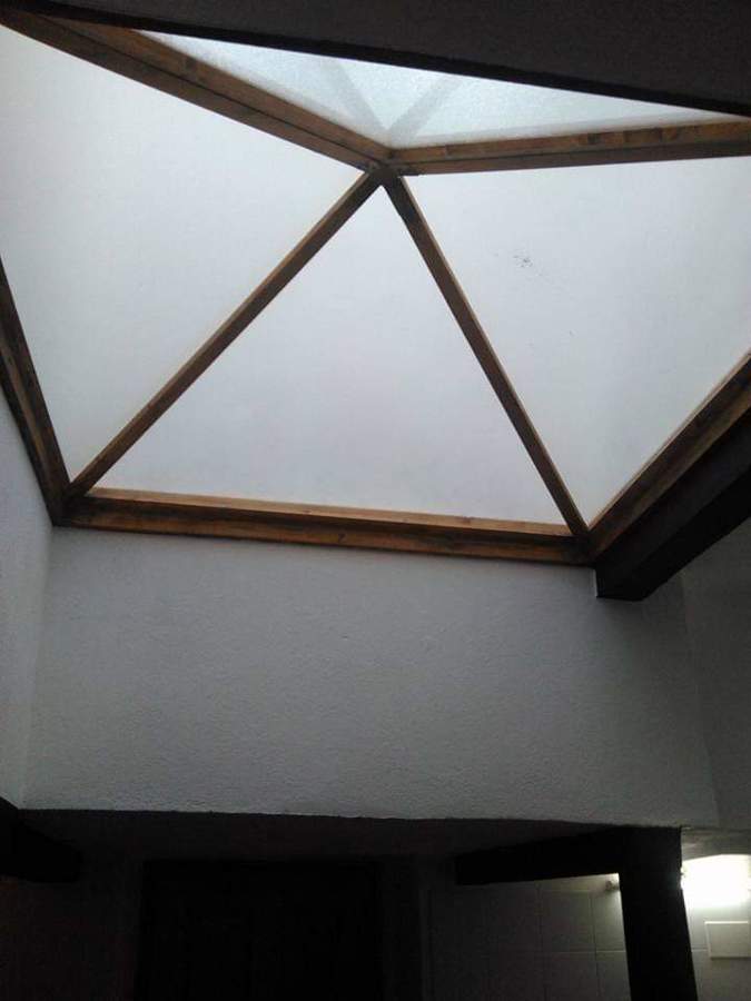 Claraboya de cristal