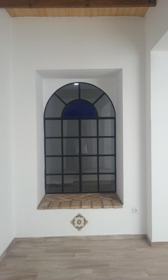 Vista ventana decorada