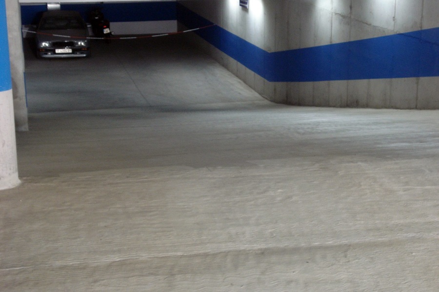 Pavimento continuo para parking