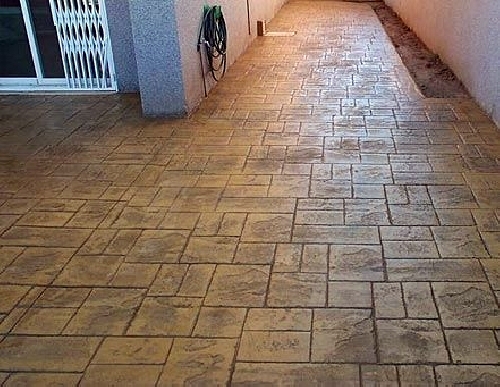 pavimento de hormigon impreso