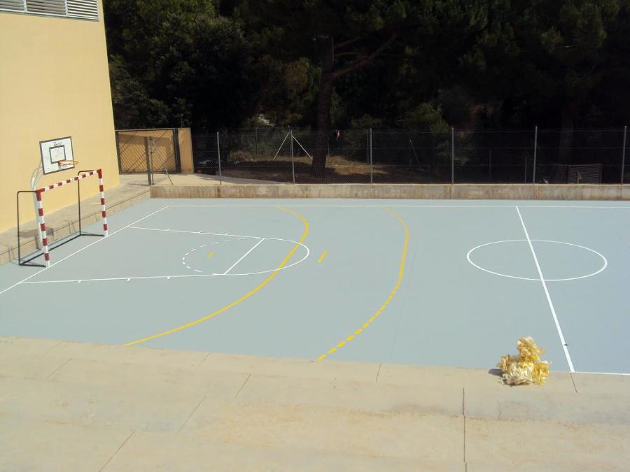 Pavimento en exterior tipo Bareu