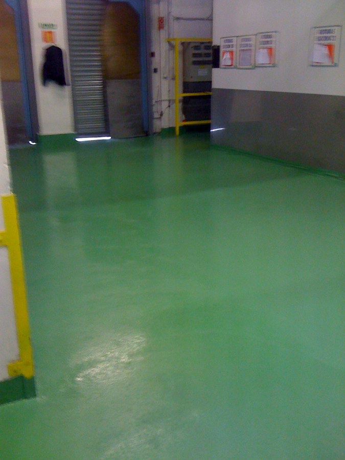 Pavimento industrial con Bareu-D