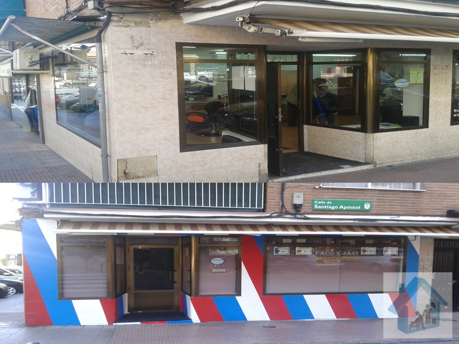 Fachada de Peluqueria