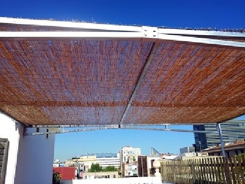 pequeña zona  chilao en terraza