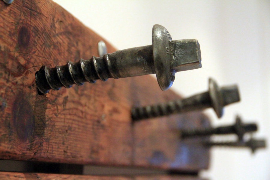 Perchero Rustico Tornillo