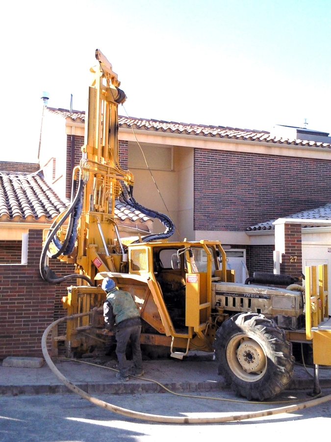 Perforacion geotermica