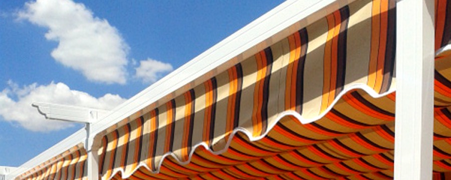 Pérgola de lona