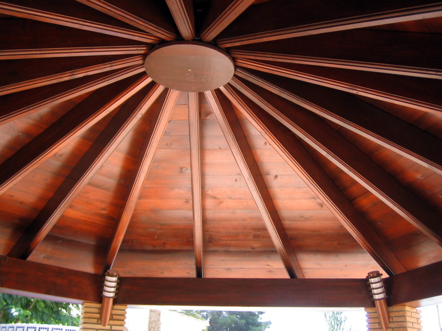 pergola hexagonal