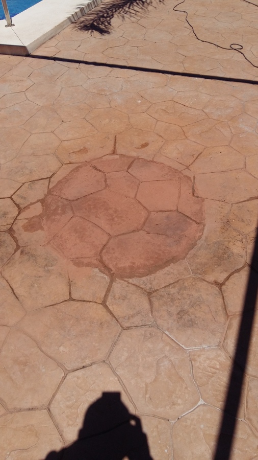 Restauracion suelo hormigón proyectado