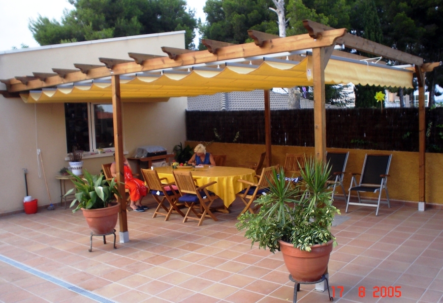 Pergolas de madera