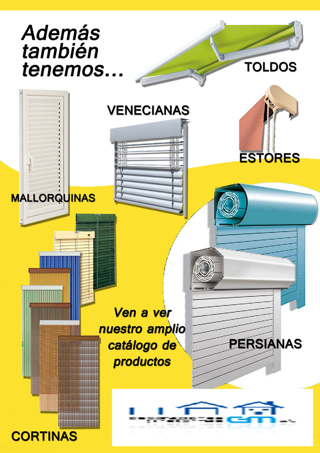 PERSIANAS ,TOLDOS ,REPARACIONES,CORTINA