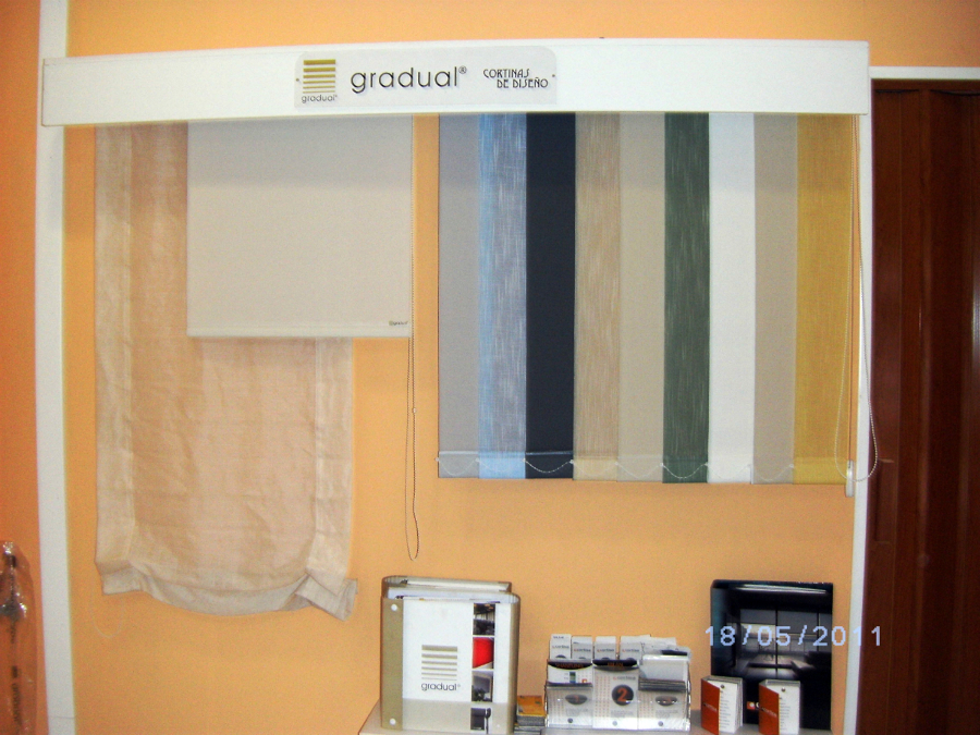 Persianas verticales