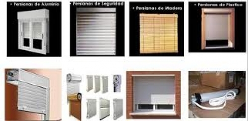 MOSQUITERAS, PERSIANAS, CORTINAS, STORES..