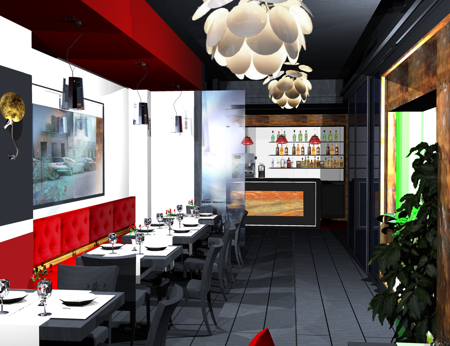 Restaurante Natividad. Perspectiva