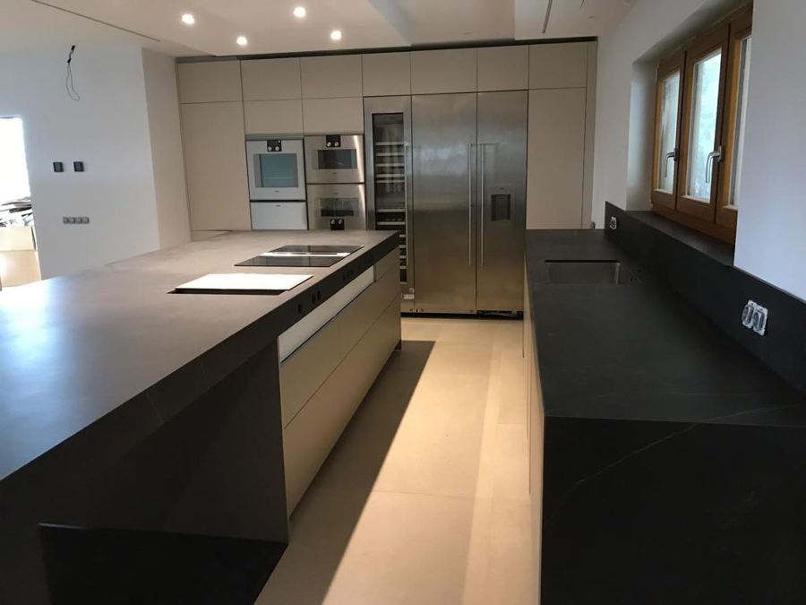 Cocina de alto standing.