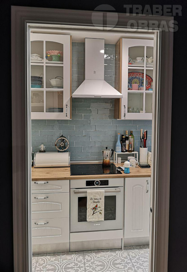 2018 Reforma de vivienda en calle Menorca, Madrid (realizada por Traber Obras)