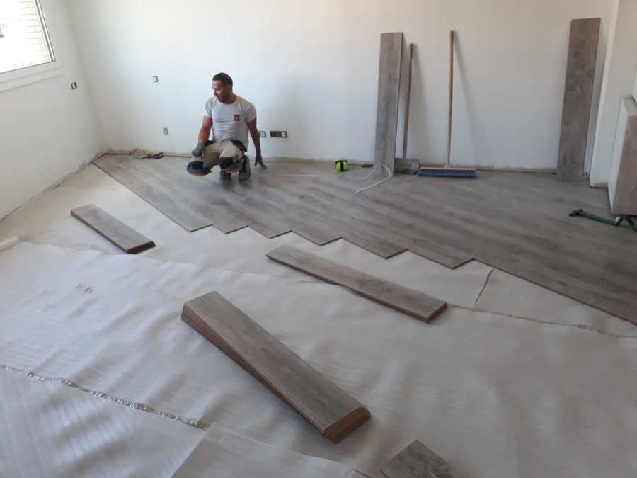 Instalación parquet