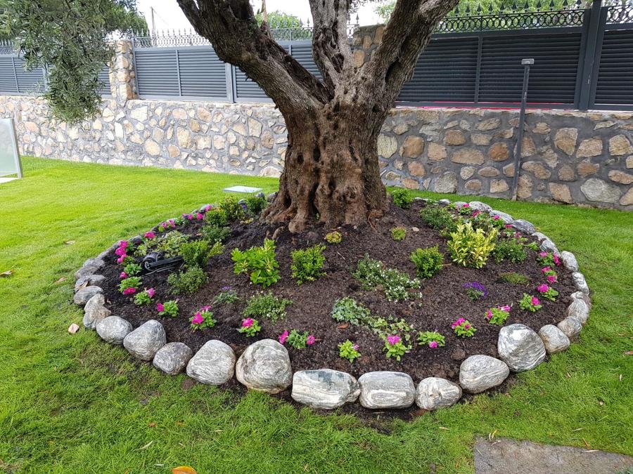 Trabajo de jardinería