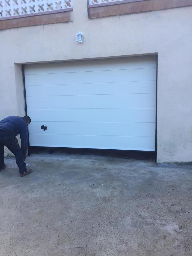 Puerta seccional serie 2D