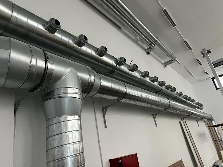 Conducto circular  impulsión con toberas Madel