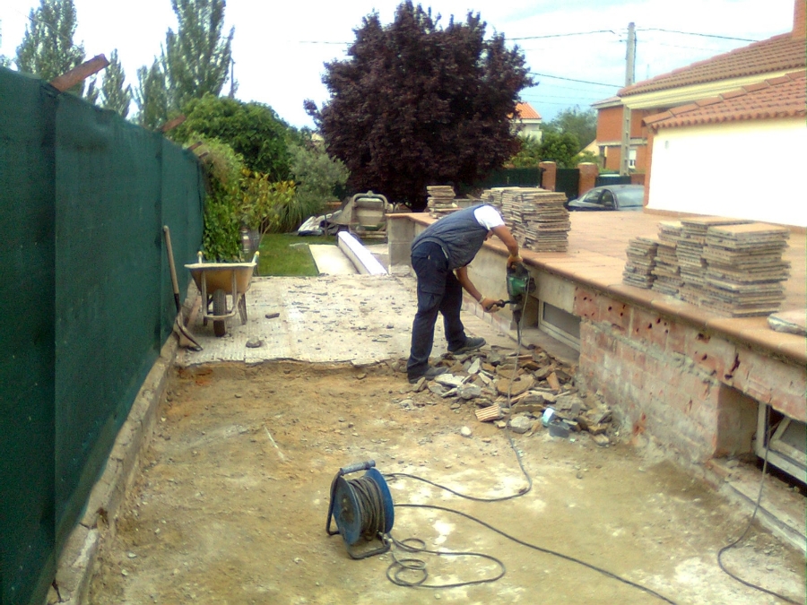 Picado y desescombro total