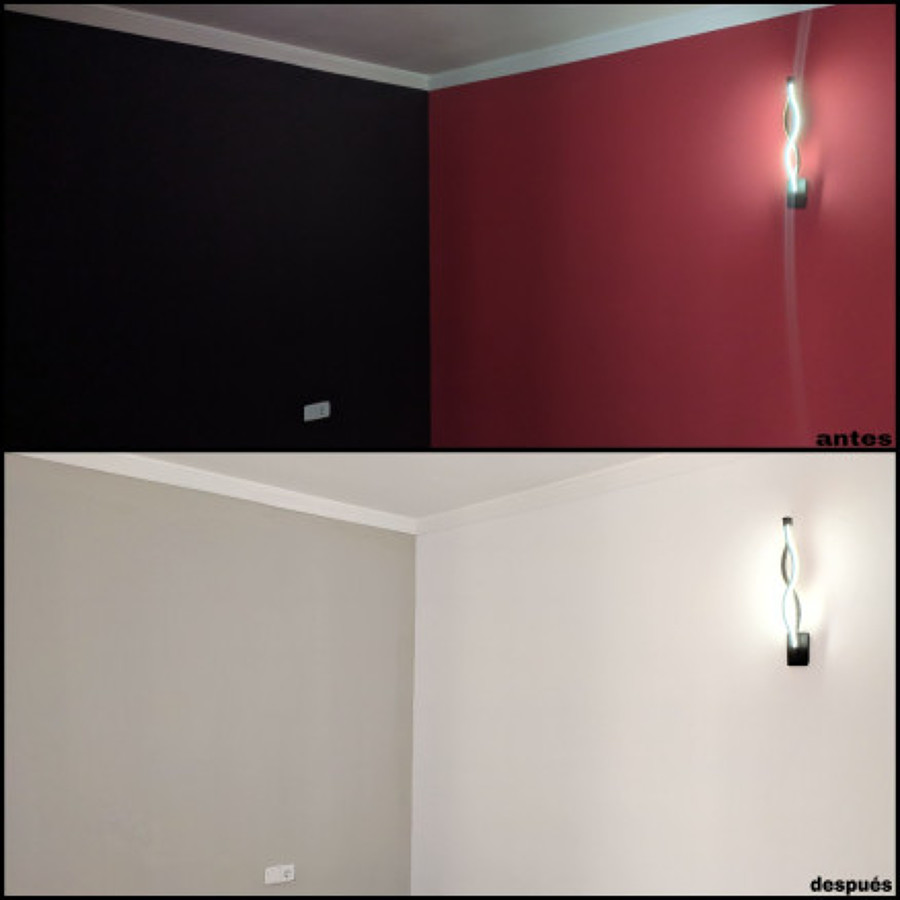 Pintura en una habitación