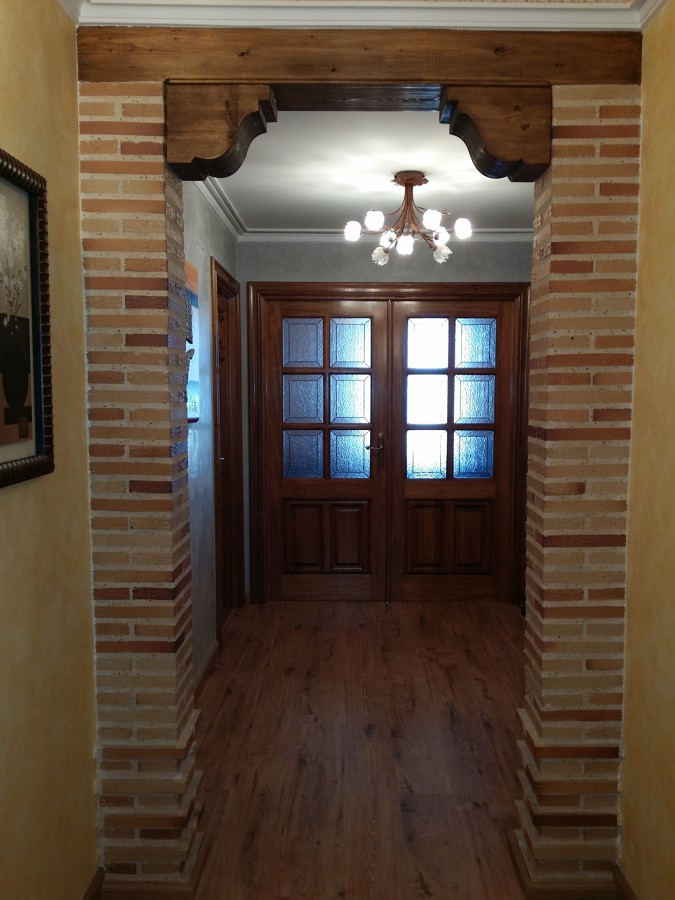 PILARES LADRILLO VISTO