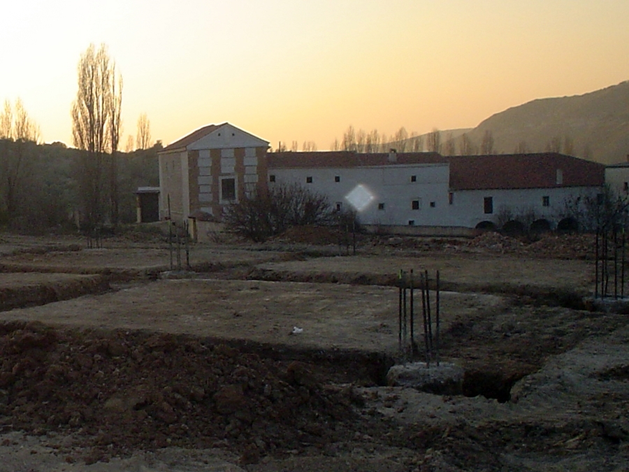 RELLENO DE HORMIGON DE PROFUNDIDAD DE 8m DE PROFINDIDAD