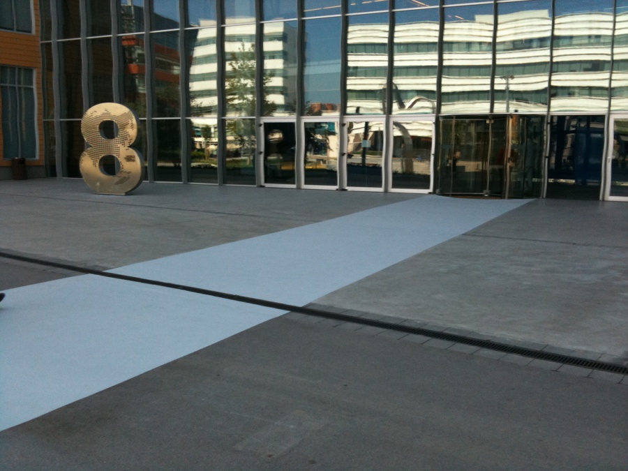 Pintado sobre asfalto