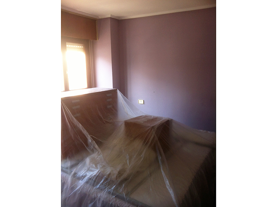 Protección de enseres antes de realizar el trabajo