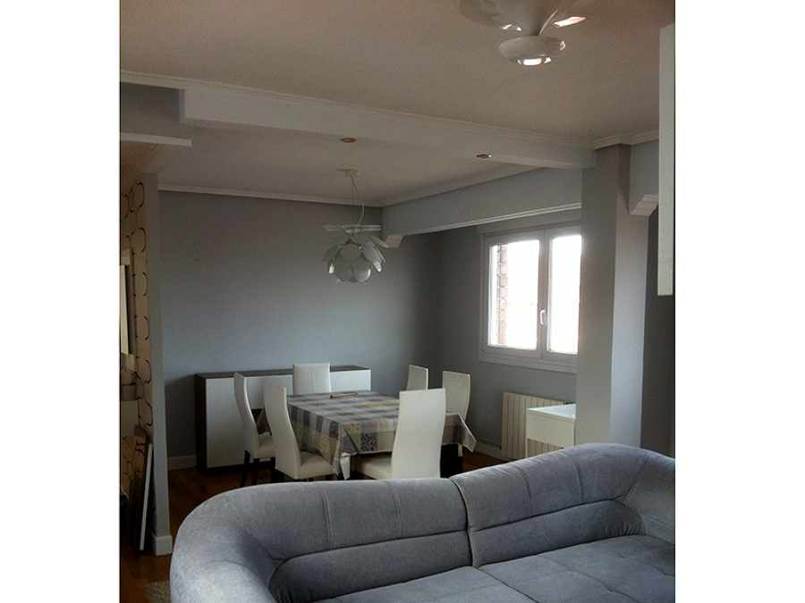 Pintura de salón moderno