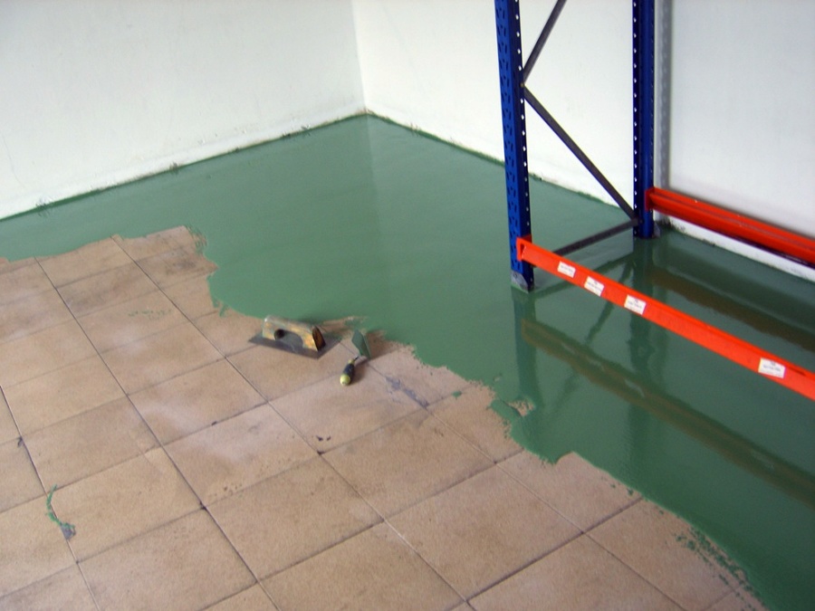 Pintura autonivelante, pavimentos, pinturas industriales.