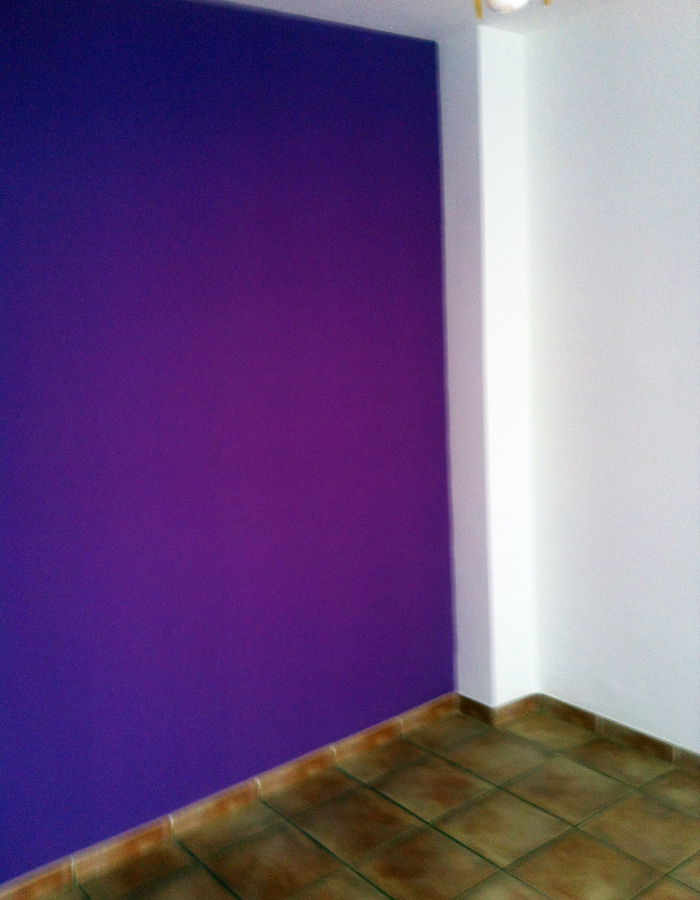 pintura color magenta