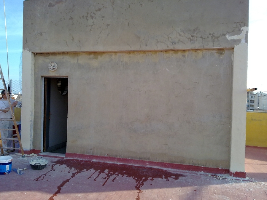 Pintura de fachada (ANTES)