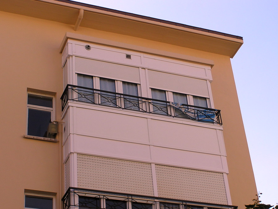 Pintura de miradores. Pintura de fachadas