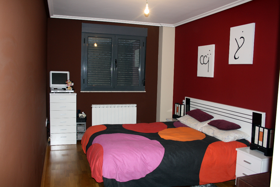 pintura en habitacion,plastico liso