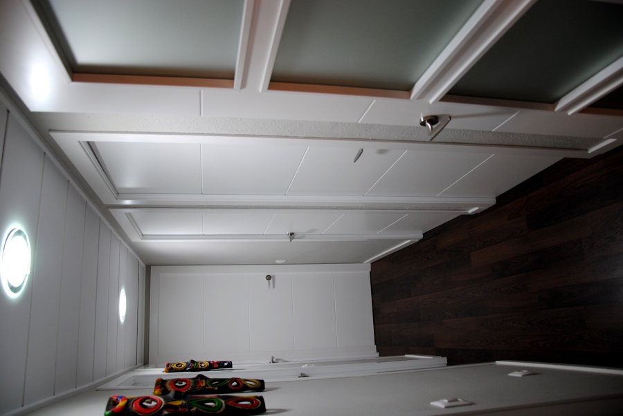 Pintura en paredes y puertas