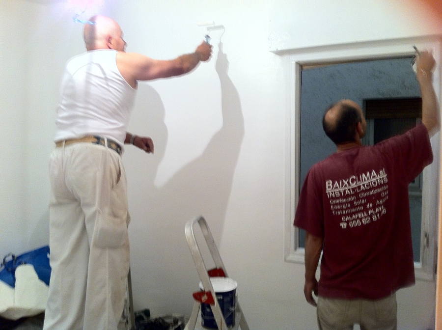 PINTURA EN UNA VIVIENDA EN UNA REFORMA INTEGRAL