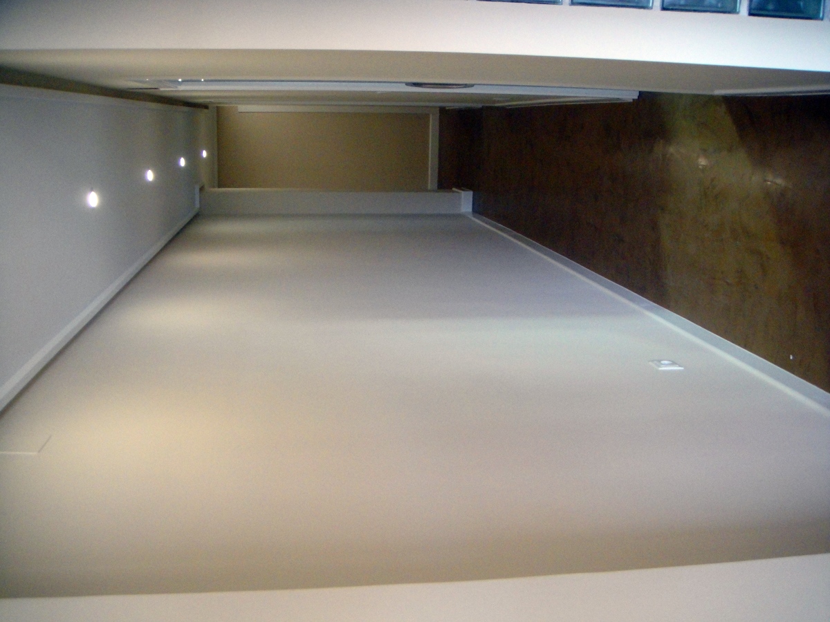 Pintura en vivienda rehabilitada