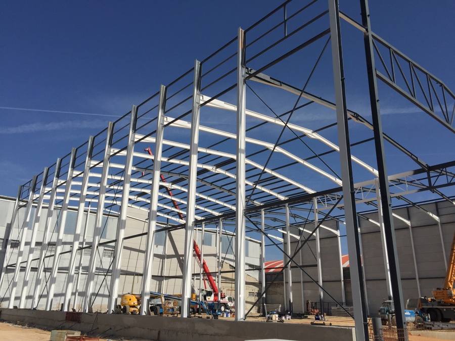 Ignifugar estructura metálica de nave industrial Procaval