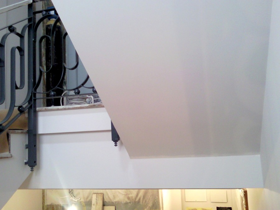 Pintura lisa escalera