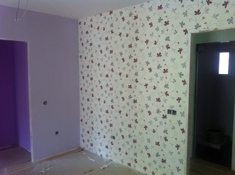 pinturas y papel pintado