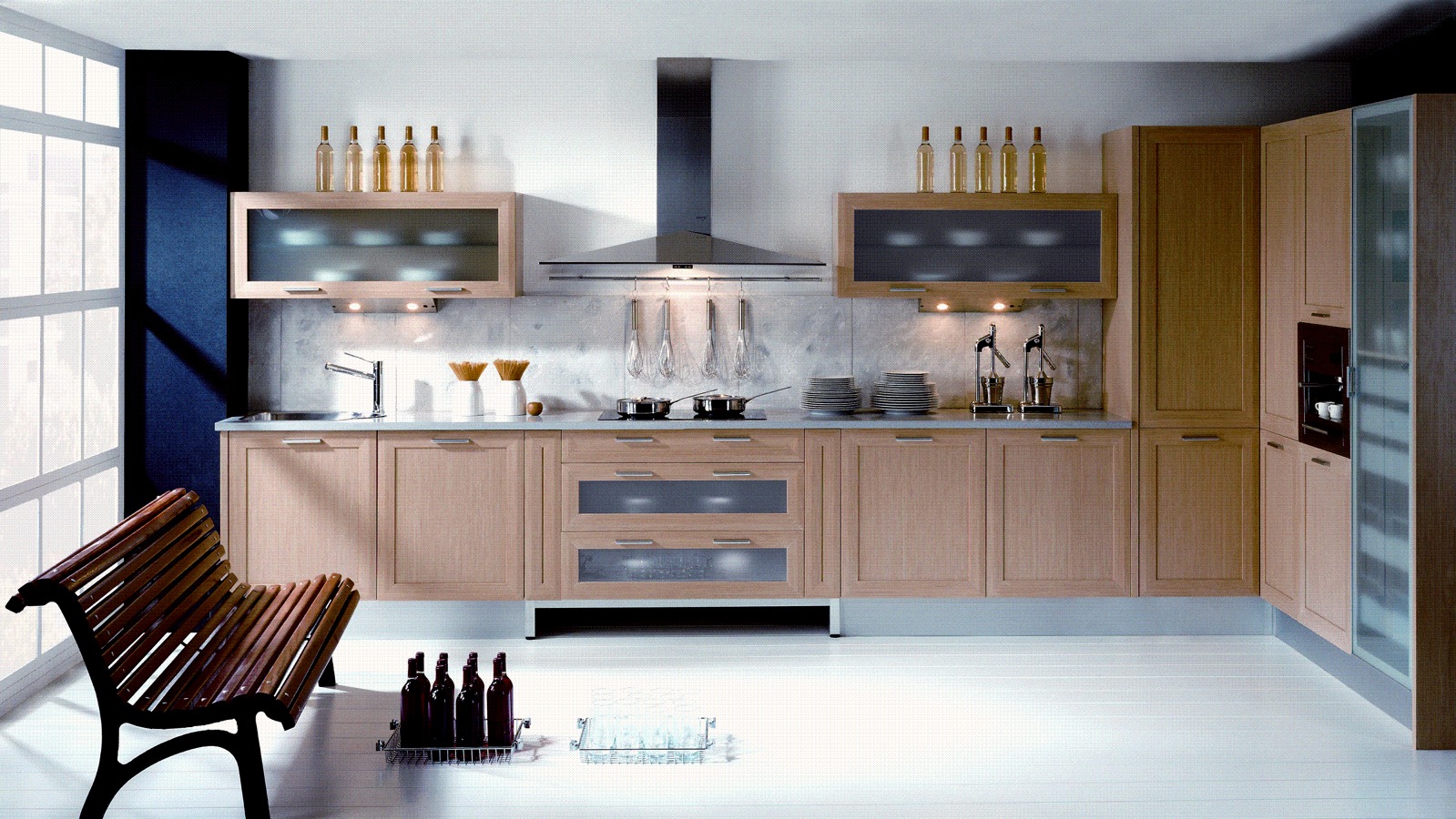 Piramide roble natural