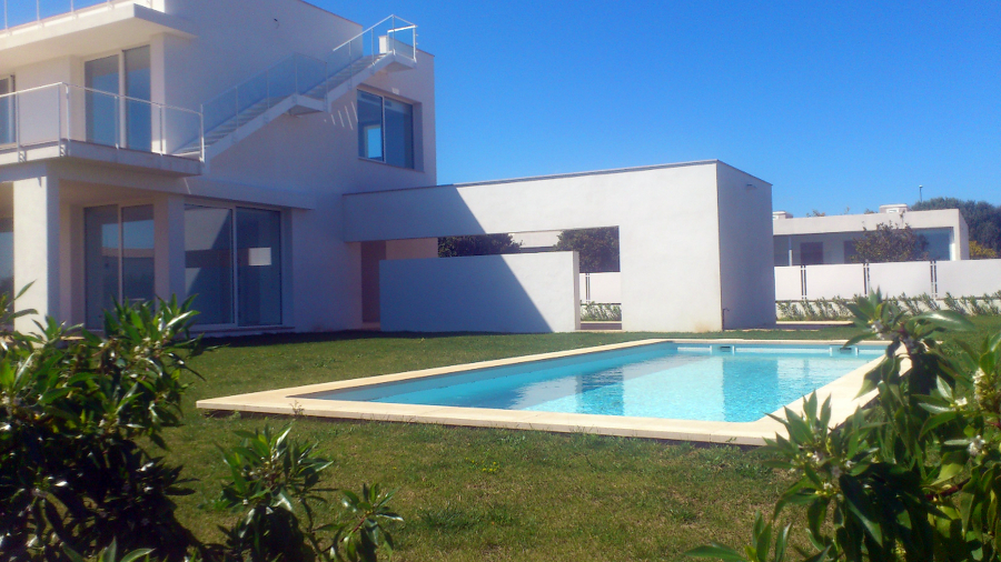 Piscina con Skimmers