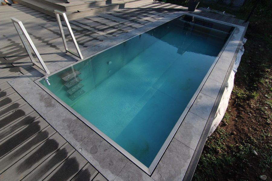 Piscina de acero
