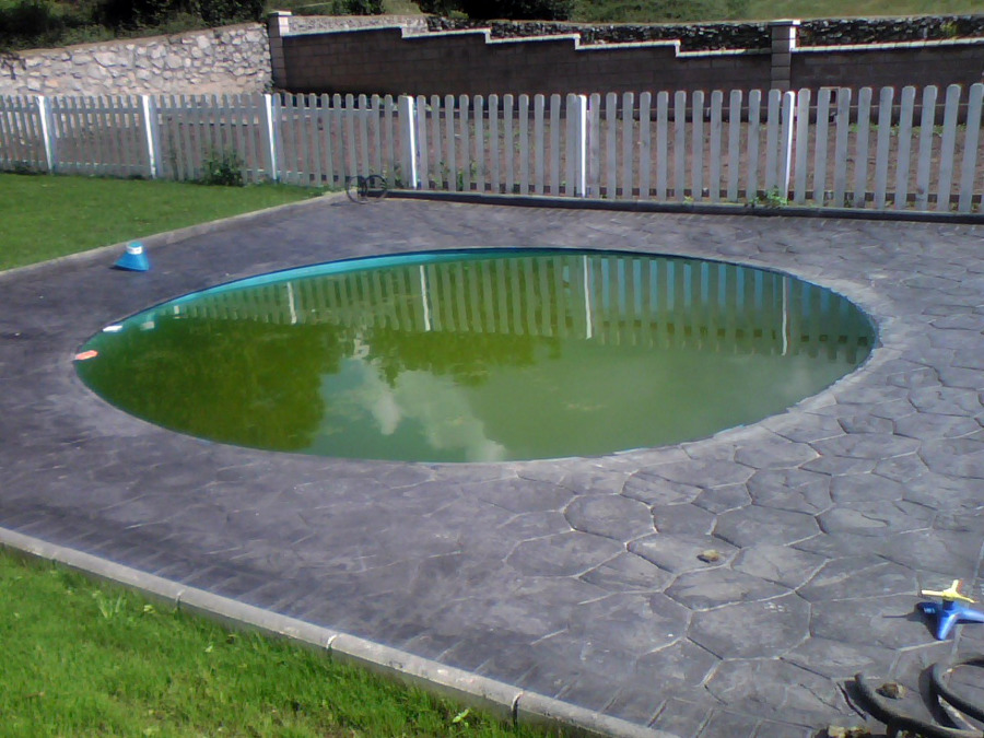 piscina de fibra